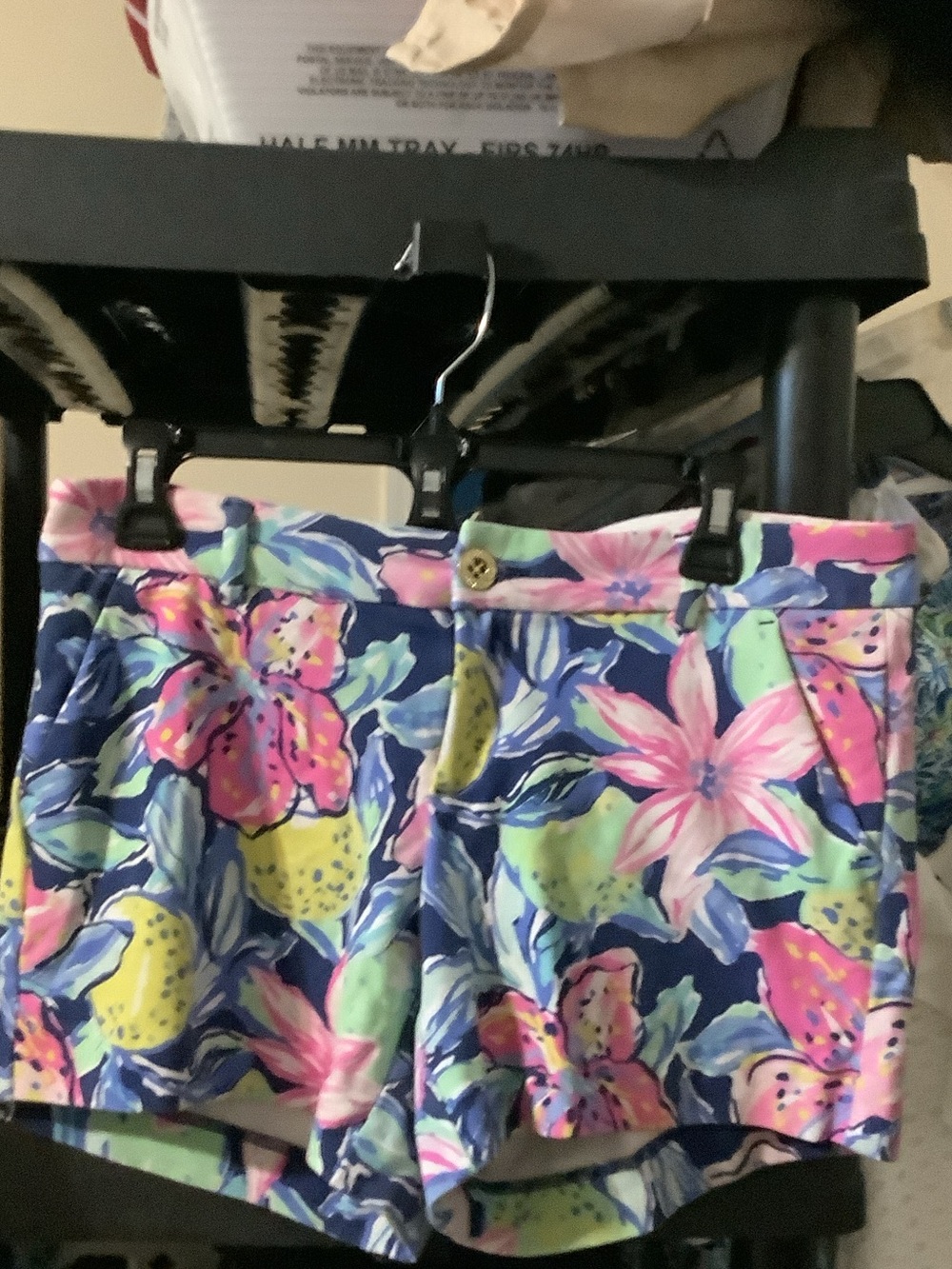 Lilly Pulitzer size 8 Callahan shorts, floral